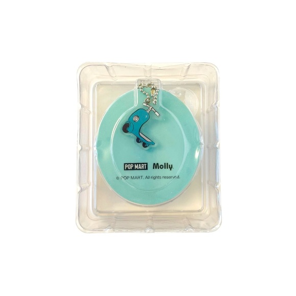 Molly Pocket Compact Makeup Mirror Keychain Charm Pop Mart Imaginary Wandering - Picture 4 of 4